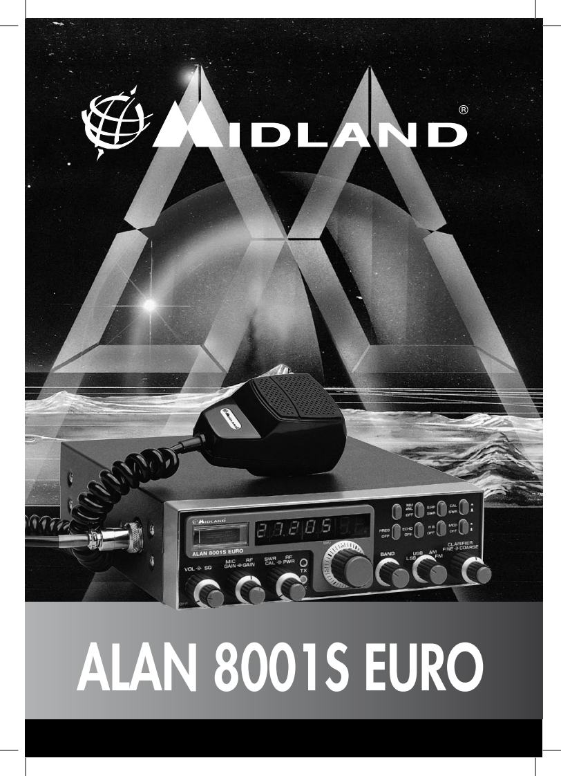 Midland_8001S-Euro_Manual操作说明书手册