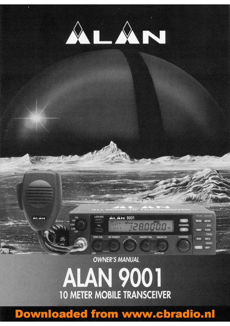 Midland_Alan_9001_使用说明书手册