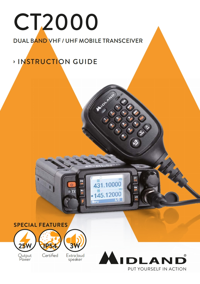 Midland_CT-2000_使用说明书手册