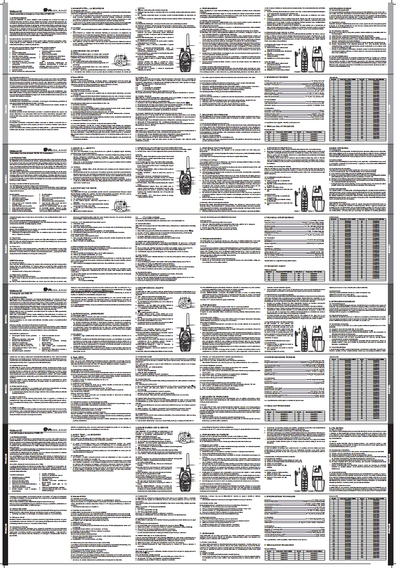 Midland_G-7_使用说明书手册