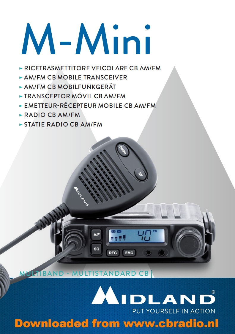 Midland_M-MINI_ITA_使用说明书手册_DE