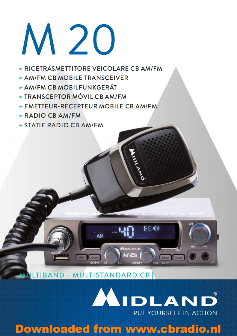 Midland_M20_ENG_ITA_DE_ESP_PL_RO_V2操作说明书手册