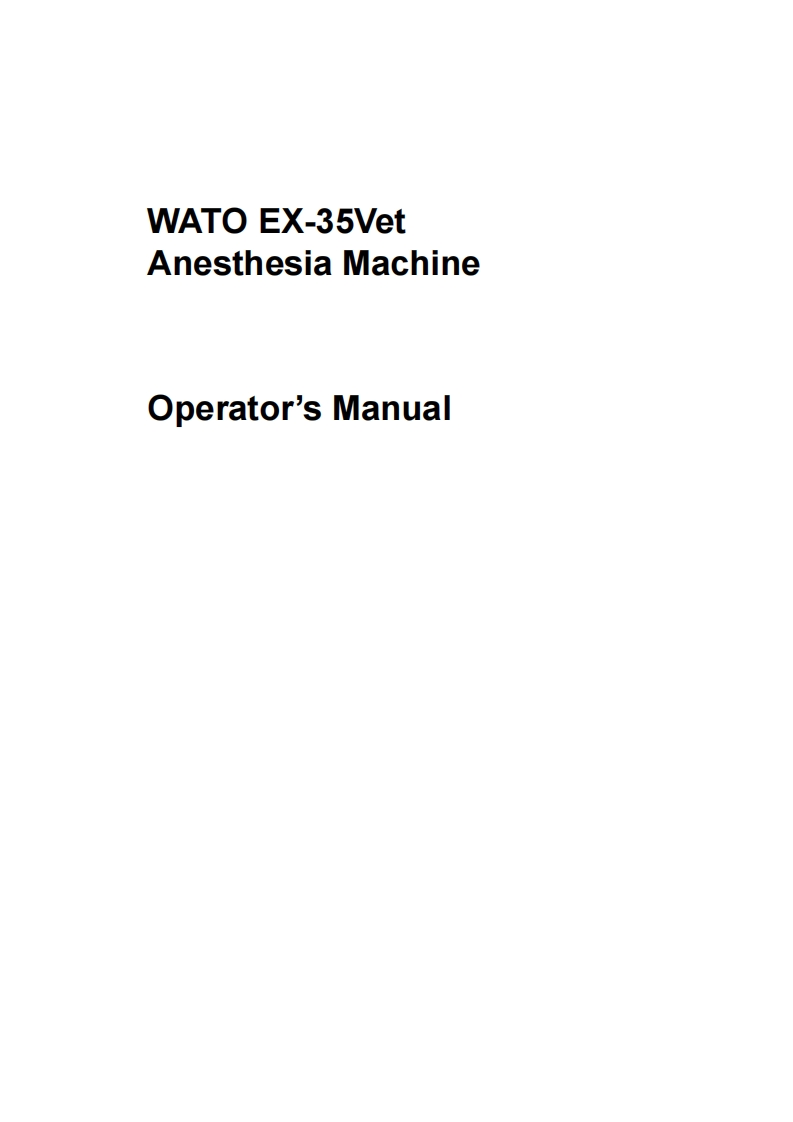 Mindray-WATO-ex35-User-Manual操作说明书手册新质力文库 - 聚焦新质生产力发展的数字化知识库_行业洞察 / 理论成果 / 实践指南免费下载新质力文库