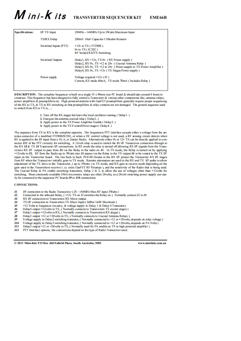 Mini-Kits_EME66B_user操作说明书手册