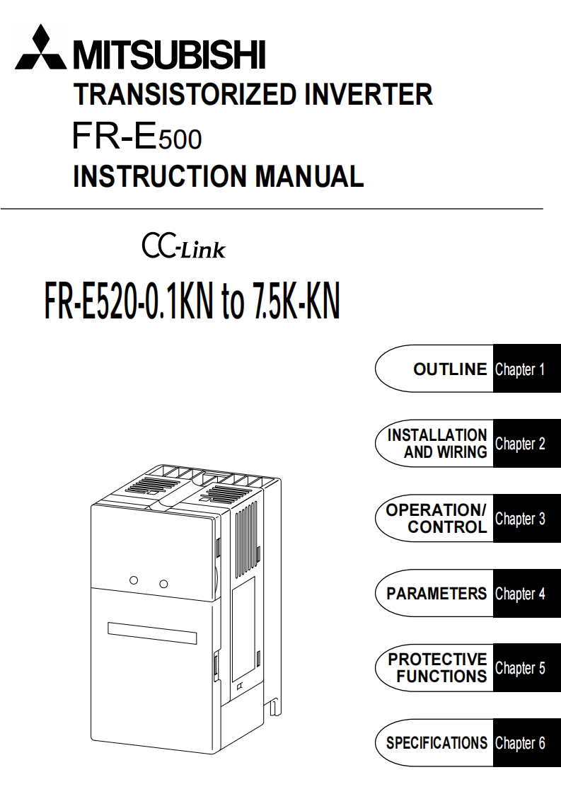 Mitshubisi--E500变频器操作说明书手册