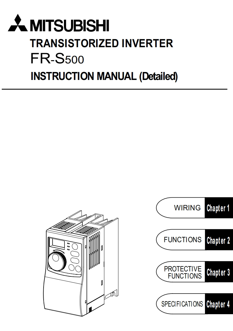 Mitshubisi--S500变频器操作说明书手册
