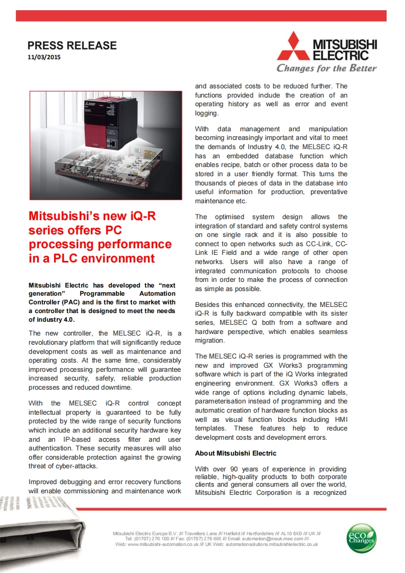Mitsubishia__s_new_iQ-R_series_offers_PC_processing_performance_in_a_PLC_environment
