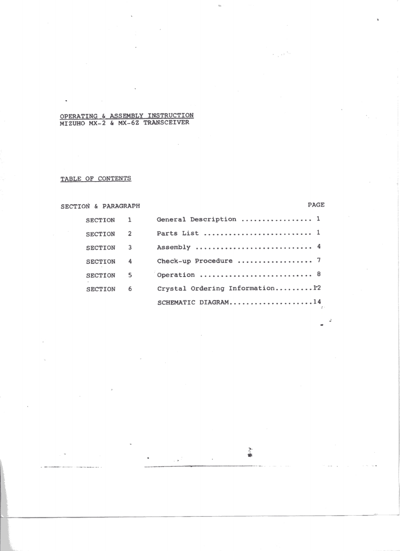 Mizuho_MX-2---MX-6Z-(Manual操作说明书手册)