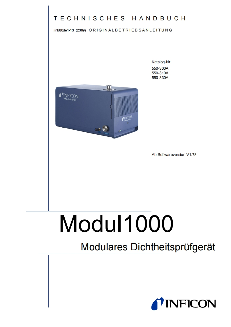 Modul1000操作说明书手册