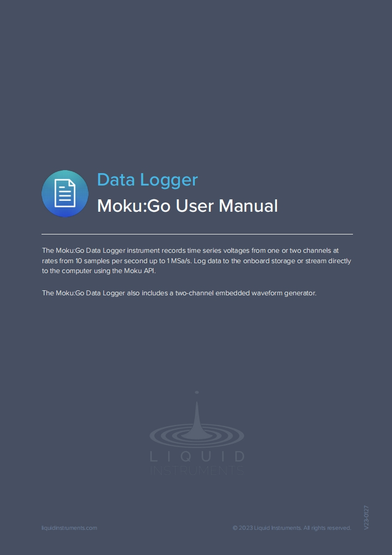 MokuGo_使用说明书手册_datalogger_EN
