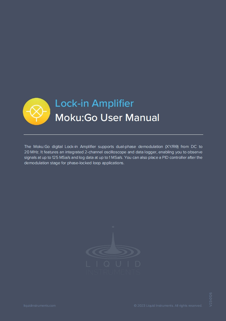 MokuGo_使用说明书手册_lock-in-amplifier_EN