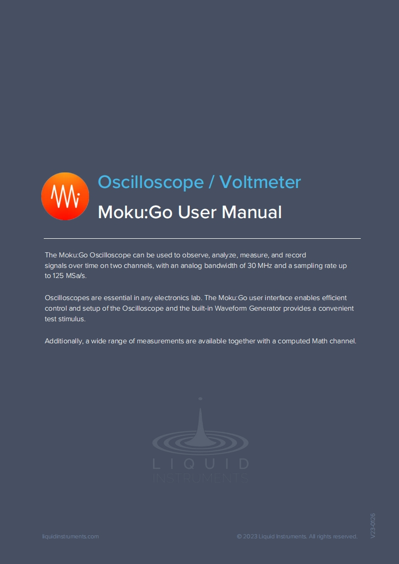 MokuGo_使用说明书手册_oscilloscope-voltmeter_EN