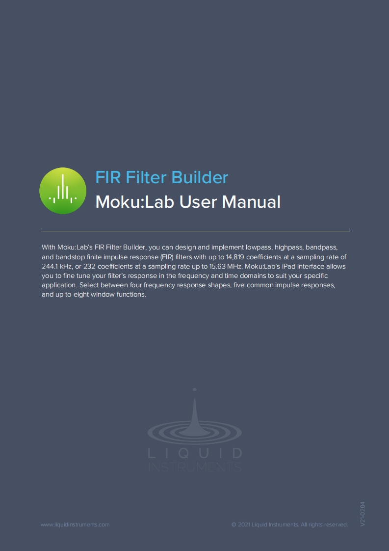 MokuLab_使用说明书手册_fir-filter-builder_EN