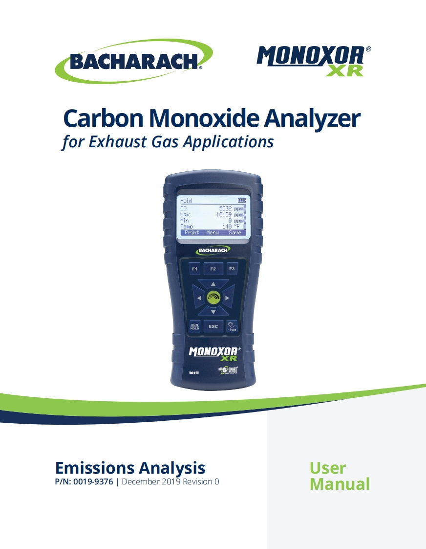 Monoxor-XR-使用说明书手册-0019-9376-REV-0