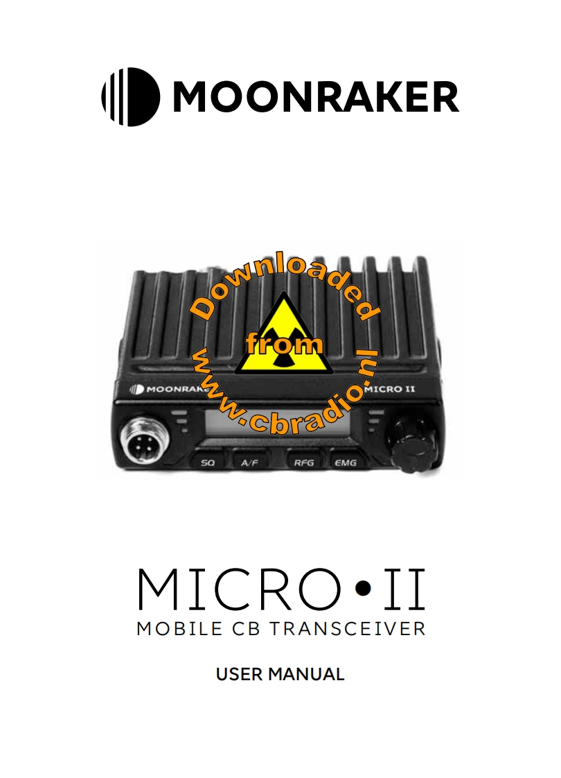 Moonraker_Micro_II_ENG操作说明书手册