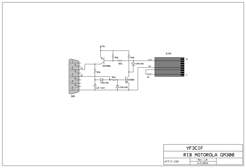 Motorola_GM-300_seies_radio_interface_box_参考电器原理图_YF3CIF_2016_