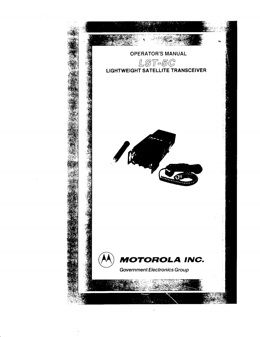 Motorola_LST-5C_使用说明书手册_1991