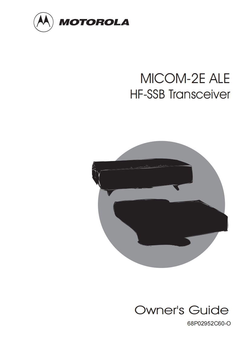 Motorola_Micom-2E_使用说明书手册