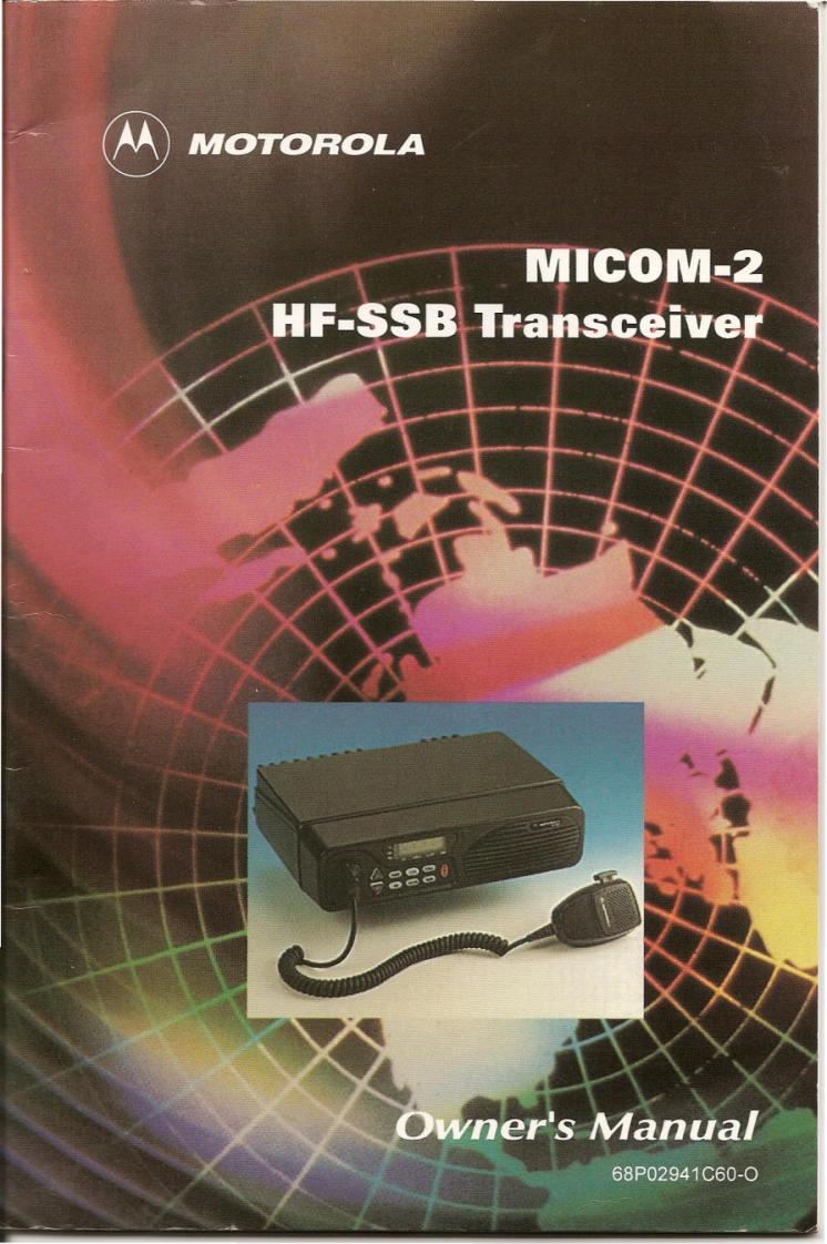 Motorola_Micom-2_使用说明书手册_1996