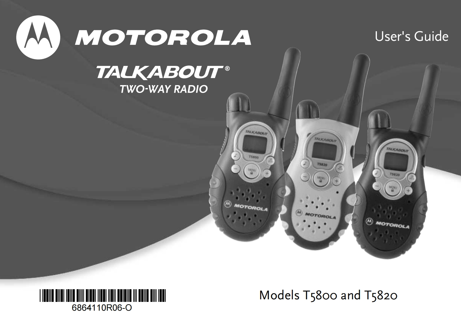 Motorola_T5820_Manual操作说明书手册