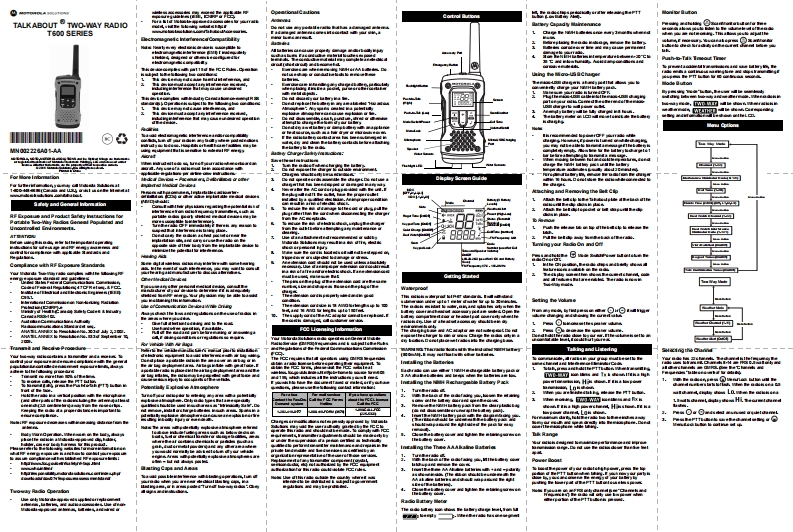 Motorola_T600-T605_用户使用操作说明书手册_EN