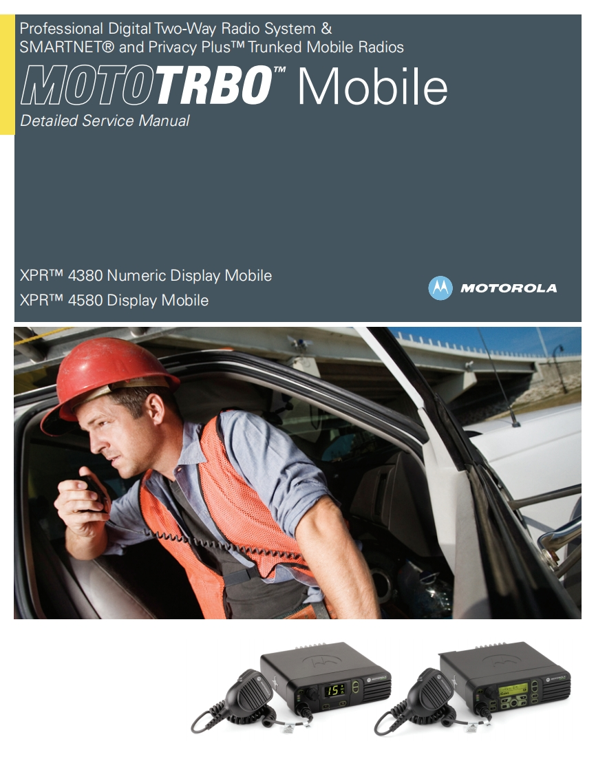 Motorola_XPR-4380_XPR-4580_detailed_维修说明书手册_2009-找手册网