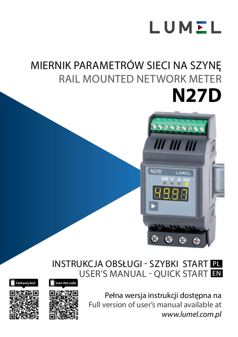 N27D_service_操作说明书手册_QUICK_START_revA