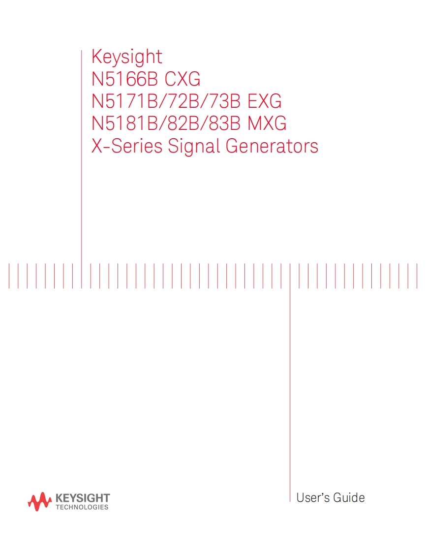 N5166B_使用说明书手册_EN