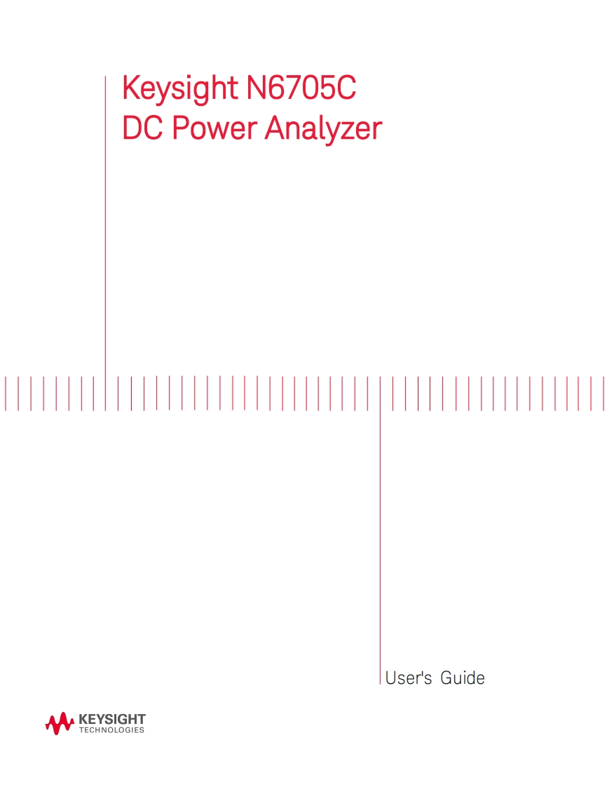 N6705-操作说明书手册