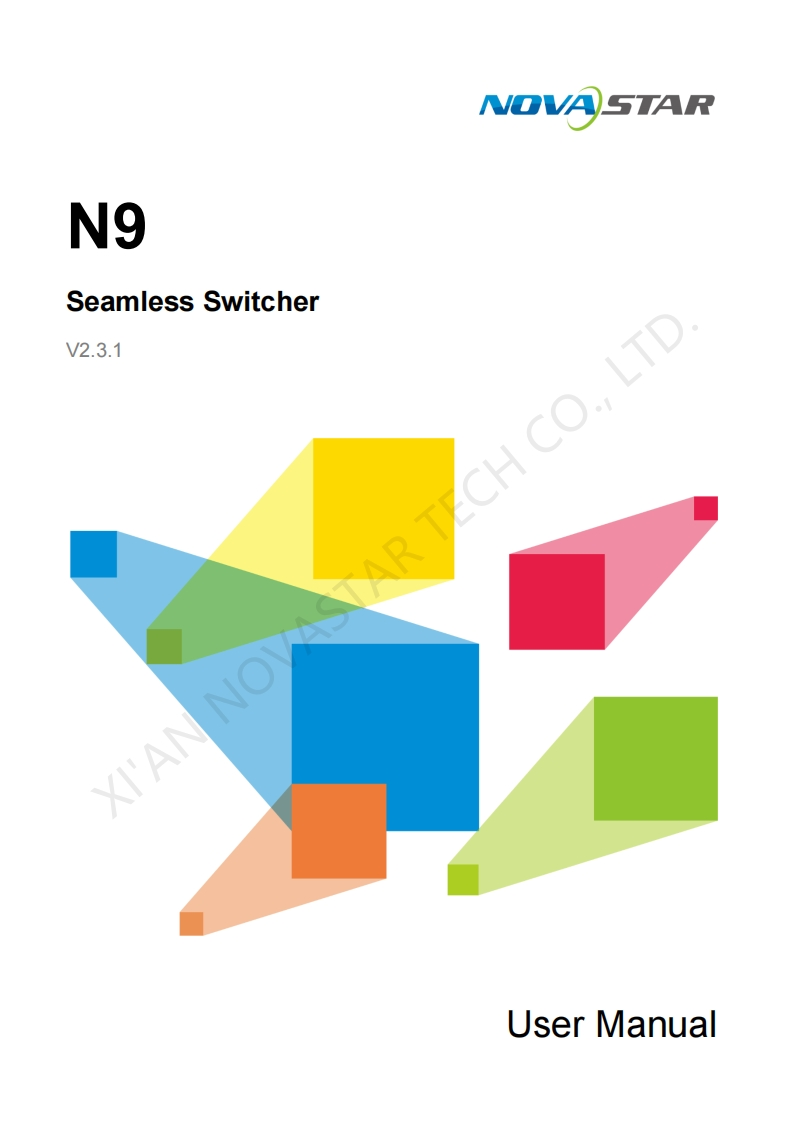 N9-Seamless-Switcher-操作说明书手册-V2.3.1