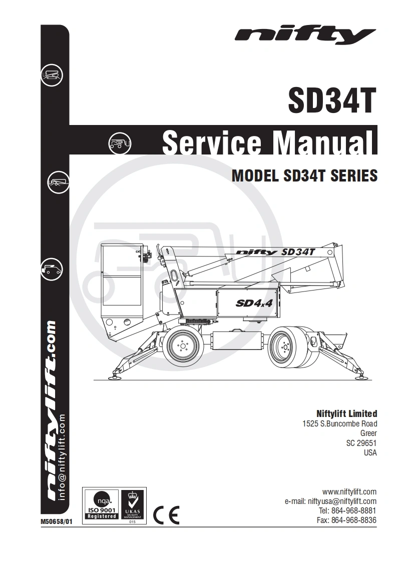NIFTY-SD34T-Service-Manual维修保养说明书手册