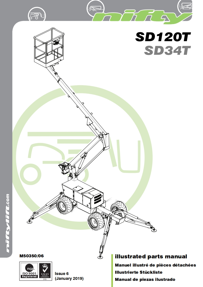 NIFTY-SD34T-零部件手册