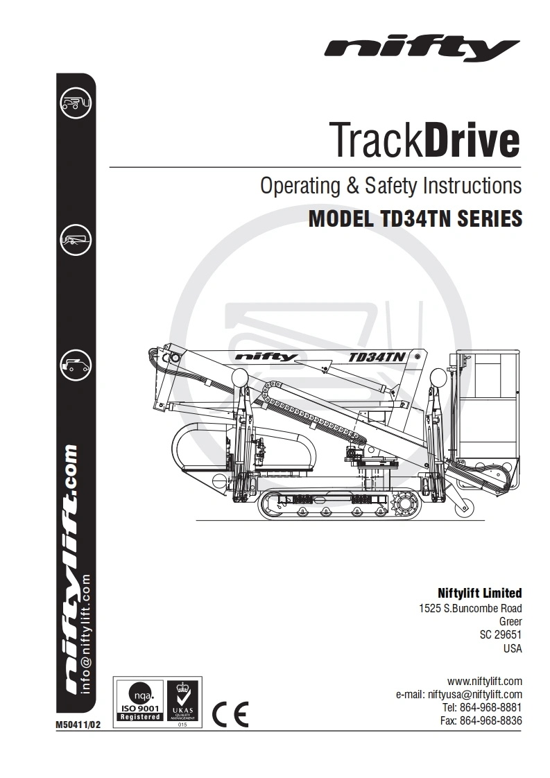 NIFTY-TD34TN_操作说明书手册