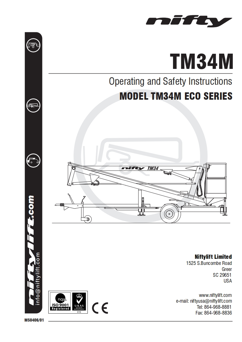NIFTY-TM34MG-操作说明书手册