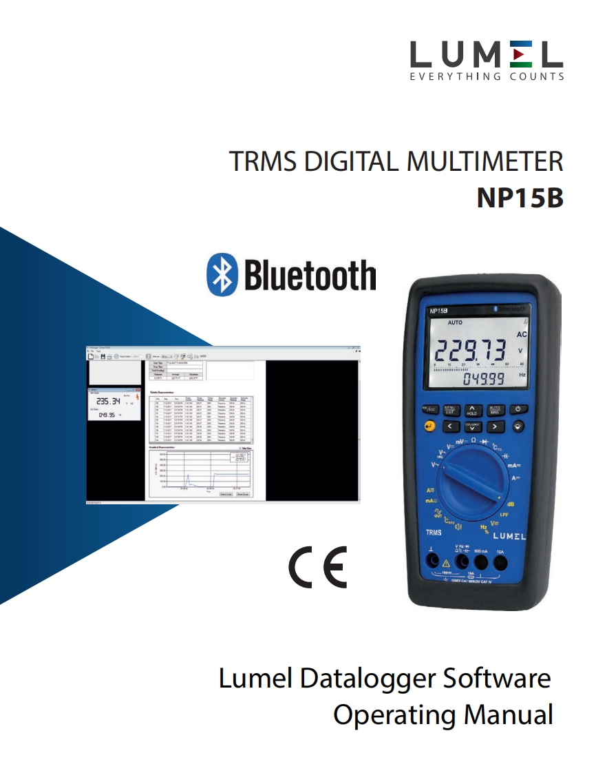NP15B_service_操作说明书手册_Lumel_Datalogger