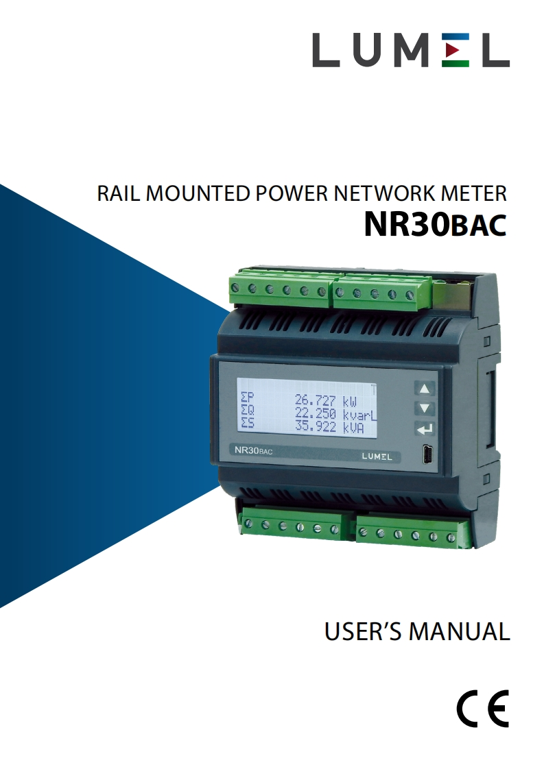 NR30BAC_service_操作说明书手册