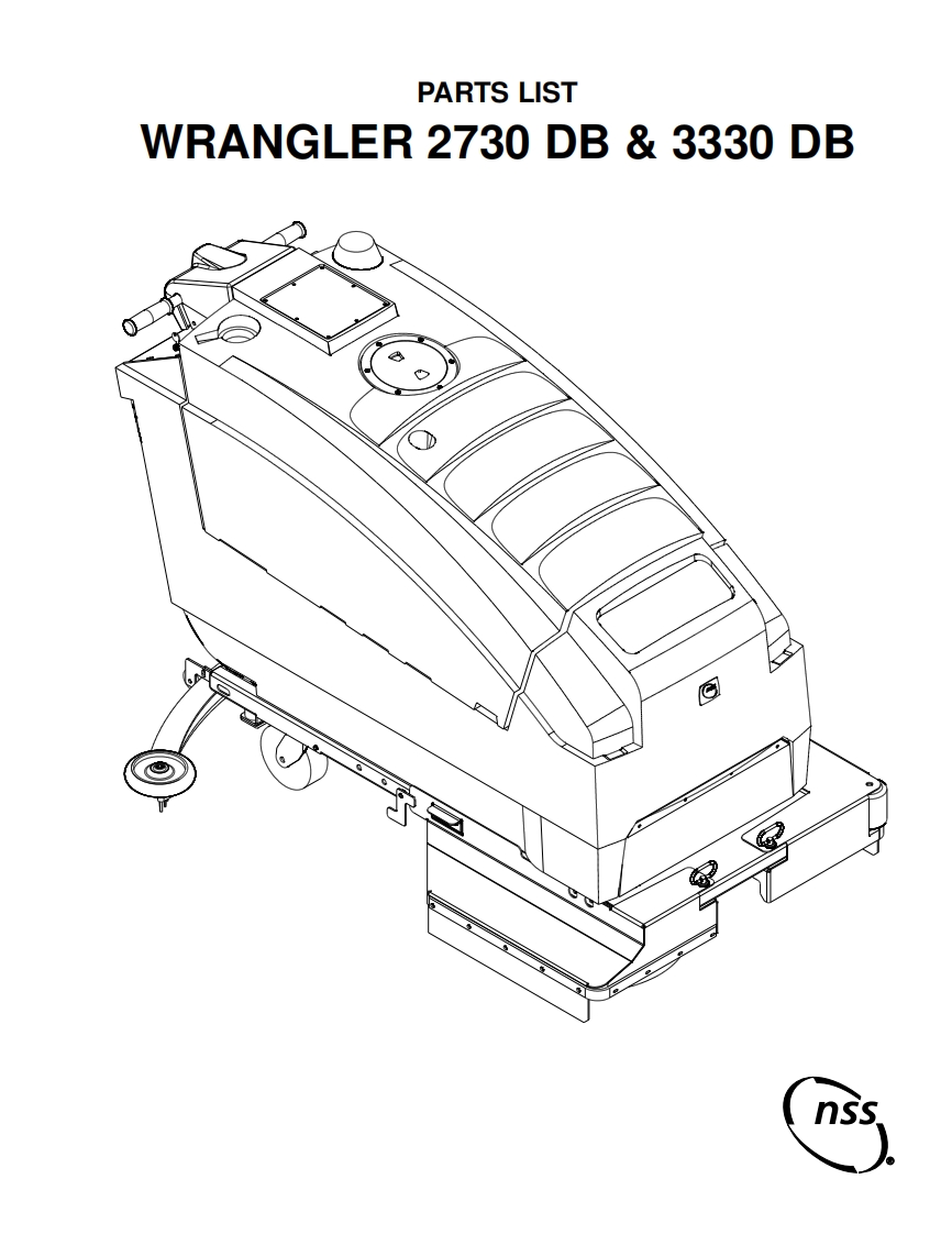 NSS-Wrangler-3330-维修零部件手册