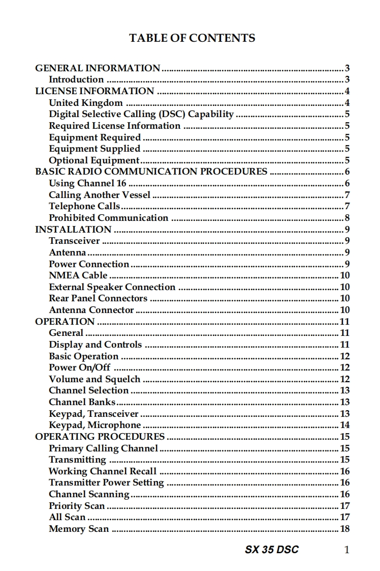 Nasa_SX-35DSC_Manual操作说明书手册