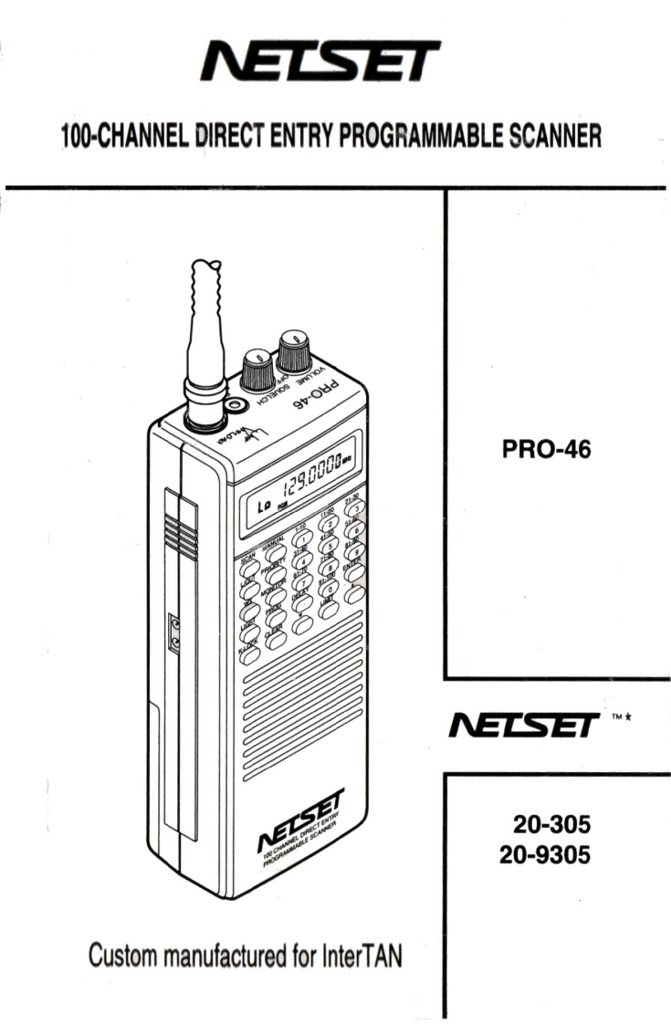 Netset_PRO-46_Manual操作说明书手册