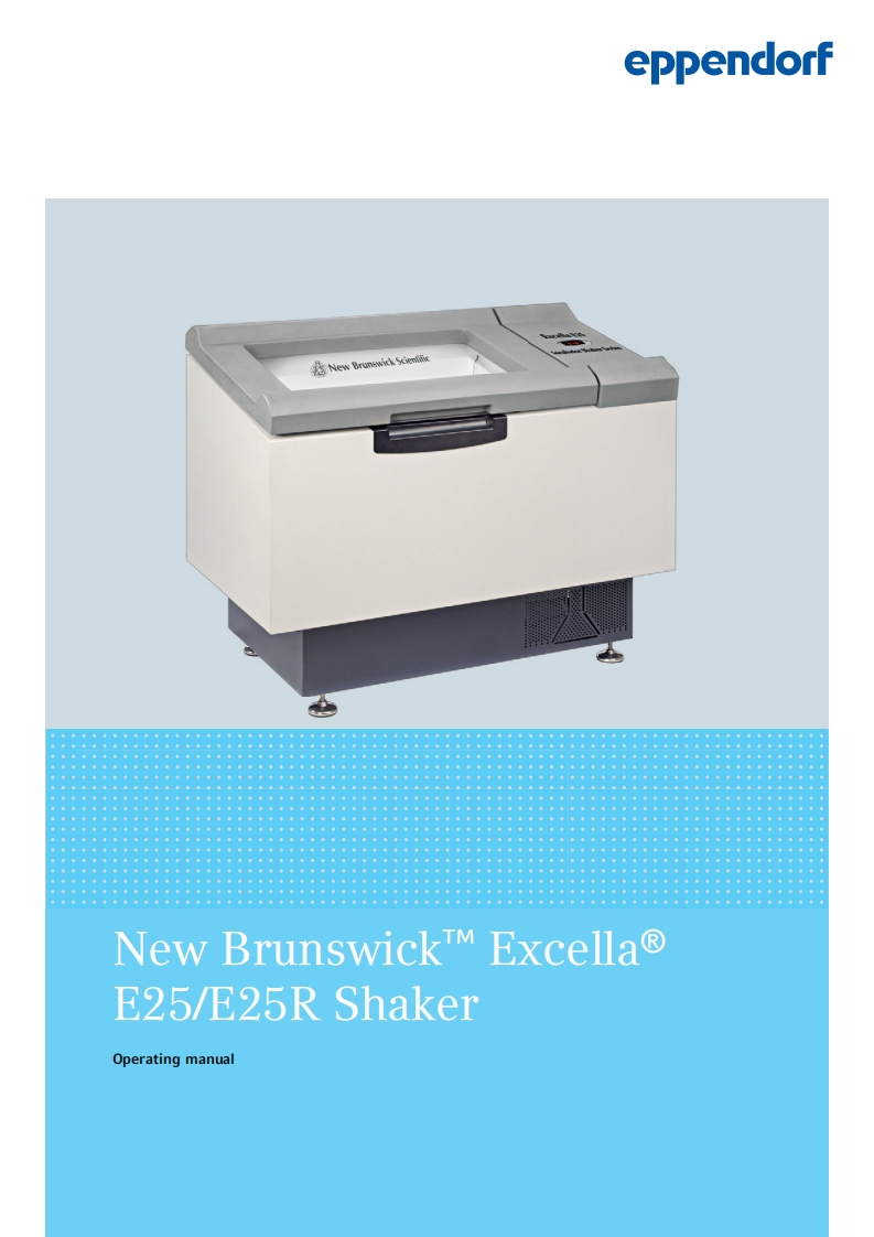 New-Brunswick-Excella-E25-Incubating-Shaker-操作说明书手册