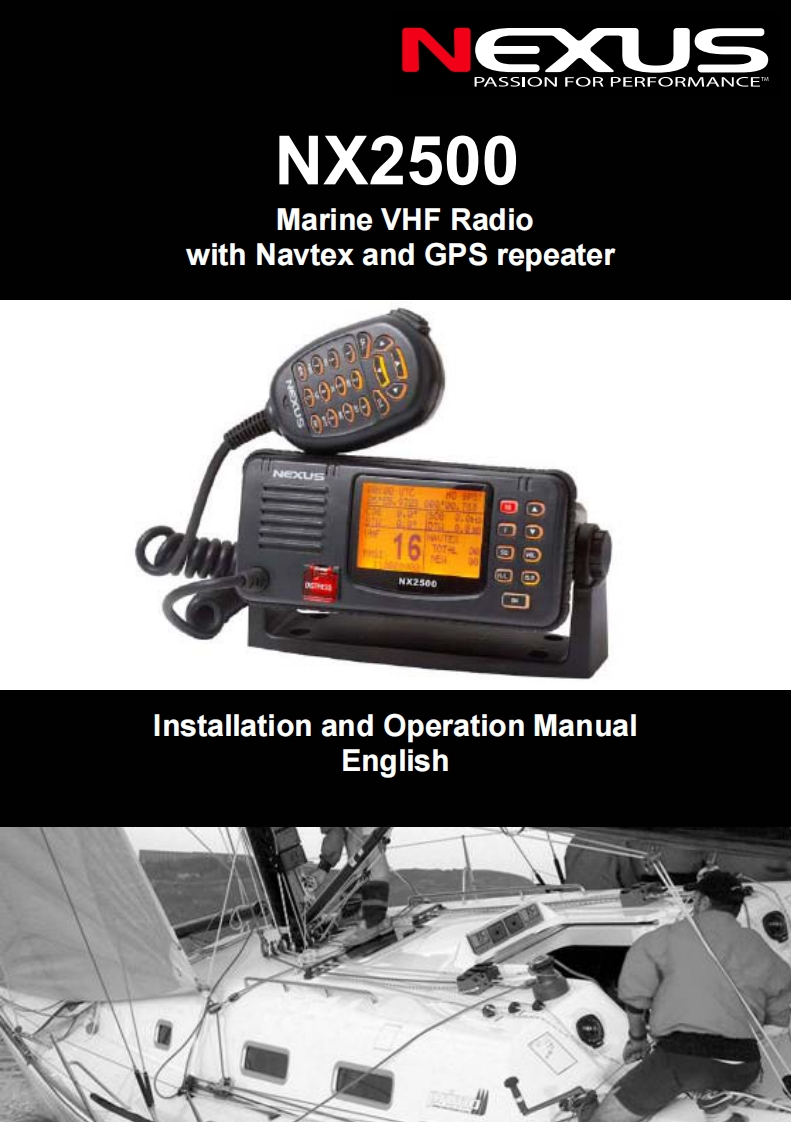 Nexus_NX2500-(Manual操作说明书手册)