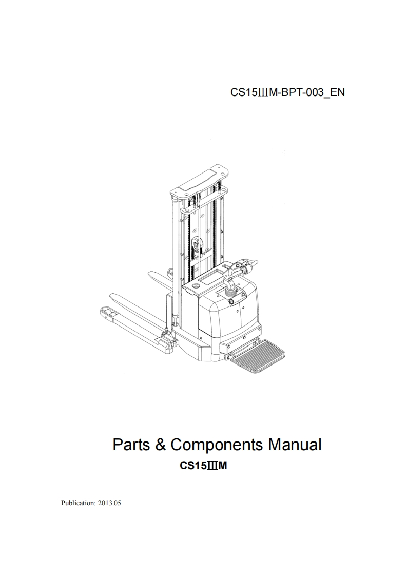 Noblelift-CS1546M-Parts-Manual零部件图册新质力文库 - 聚焦新质生产力发展的数字化知识库_行业洞察 / 理论成果 / 实践指南免费下载新质力文库