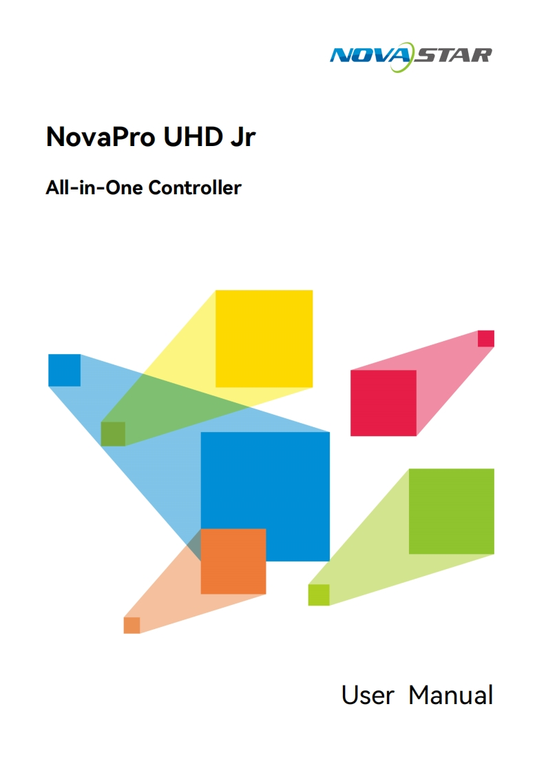 NovaPro-UHD-Jr-All-in-One-Controller-操作说明书手册-V1.5.2