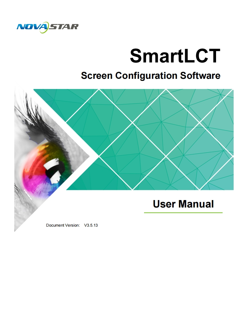 Novastar-SmartLCT-操作说明书手册-V3.5.13