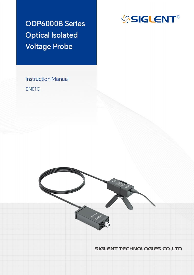 ODP6000Bs_操作说明书手册_EN01C