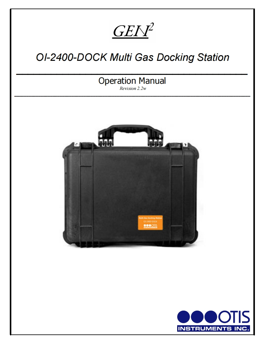 OI-2400-DockOperation手册说明书指南-Rev.2.2w(fromv1.3)-WebVersion-882013_0
