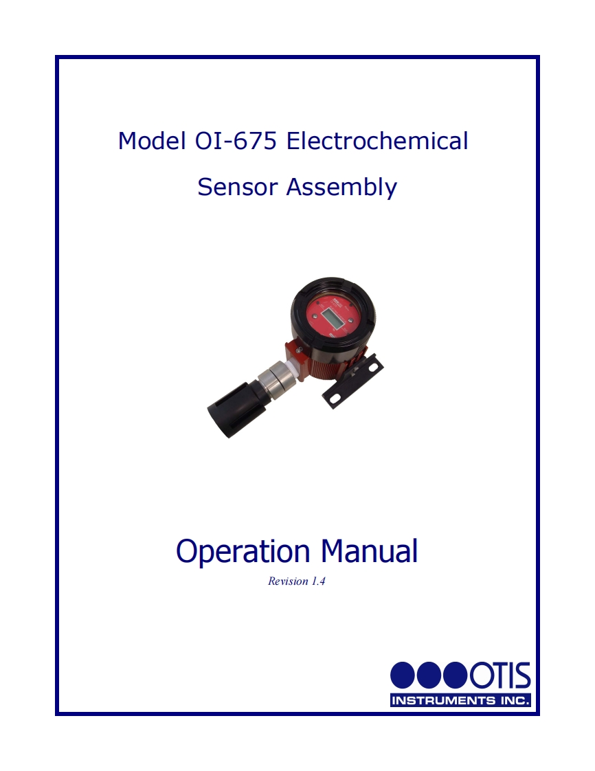 OI-675_手册说明书指南