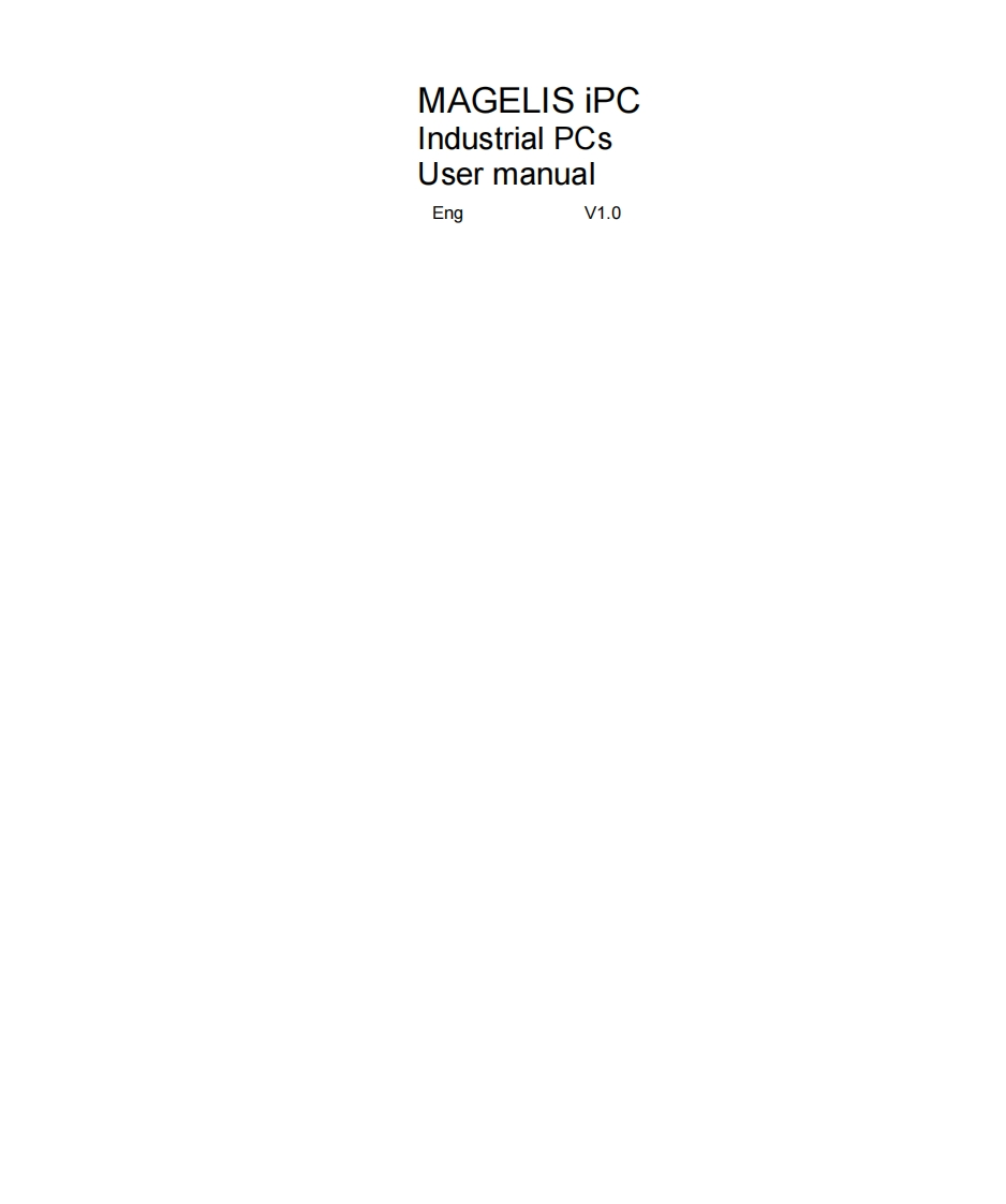 OITMagelisIPC参考说明书手册v1.0