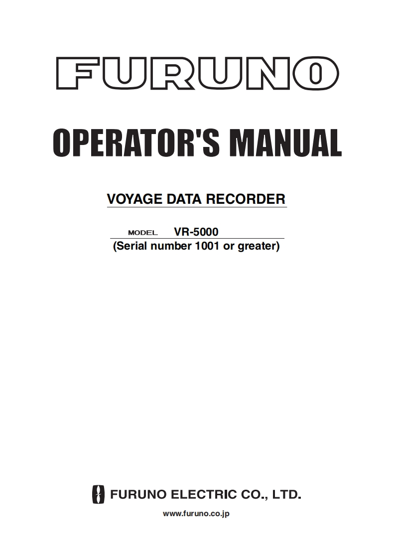 OME44180J_VR5000_operation_manual操作说明书手册