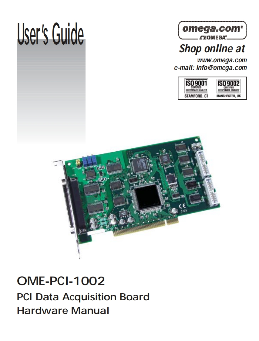 OME_PCI_1002_使用说明书手册